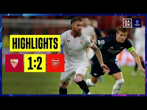 FC Sevilla - FC Arsenal | UEFA Champions League | DAZN Highlights