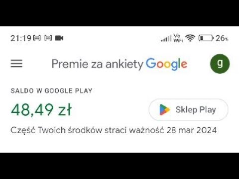 Jak zarobić z "Premie za ankiety Google"?