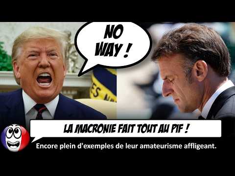 Macron de nouveau HUMILIÉ par Trump, Gabriel Attal fait dans le NASAL et Jean-Noël Barrot FULMINE.