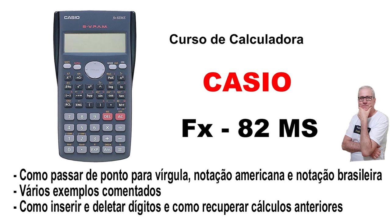 GRINGS 🚀CURSO CALCULADORA Casio fx-82MS - aula 1