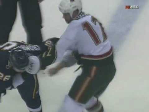 Craig Weller vs B.J. Crombeen Dec 20, 2008