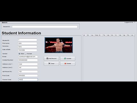 Student Management System In Java Using Netbeans With Source Code