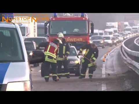 Gefährliche Straßenverhältnisse am Morgen rund um Osnabrück (16.02.2015)