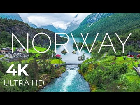 Norway AMAZING - Horizon View bath with Beautiful nature - 4K ULTRA  HD Tv.