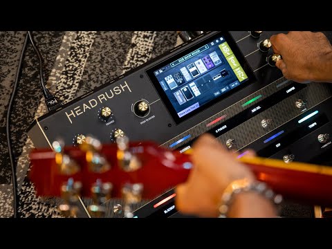 HeadRush Prime Multi-Effects Processor | Demo and Overview with Freaky Rob Gueringer