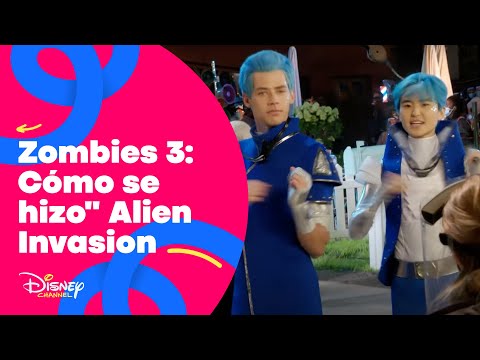 ZOMBIES 3: "Cómo se hizo" Alien Invasion | Disney Channel Oficial
