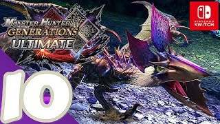 Monster Hunter Generations Ultimate (MHGU) - Gameplay Walkthrough Part 10 - 4 Star Quests