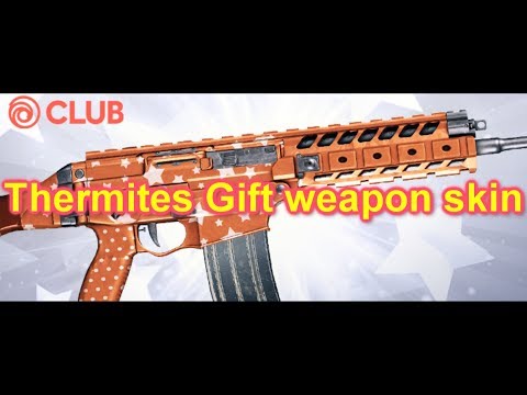 Thermite Birthday Challenge - Thermite’s Gift weapon skin ULTRA HD pack 60 fps