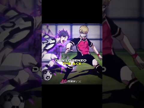 Don Lorenzo The ace 🤯🥶 | blue lock edit #foryou #amv #kny