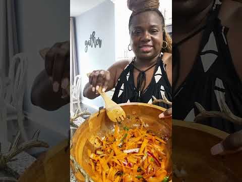 Viral Ribbon Carrot Salad