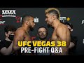 UFC Vegas 38 LIVE Pre-Fight Q&A | MMA Fighting