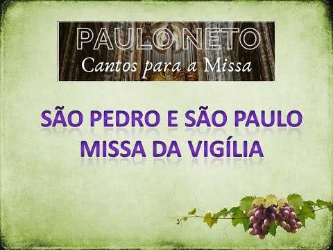 SALMO 18 (19A) - SEU SOM RESSOA E SE ESPALHA EM TODA A TERRA. (Melodia 1 - Paulo Neto) - CATÓLICA