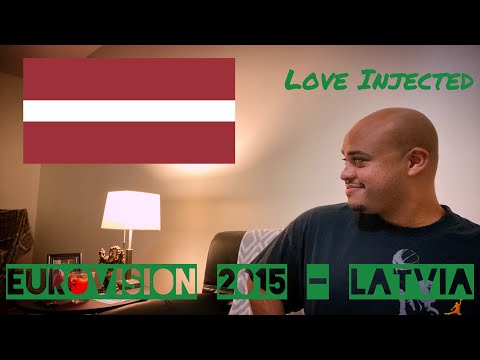 EUROVISION 2015 LATVIA REACTION - 6th place “Love Injected” Aminata
