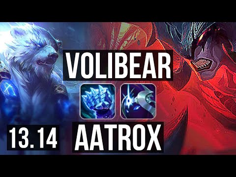 VOLI vs AATROX (TOP) | 4/0/2, Rank 7 Voli, 500+ games | EUW Challenger | 13.14