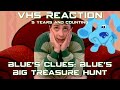 VHS REACTION Blue S Clues Blue S Big Treasure Hunt