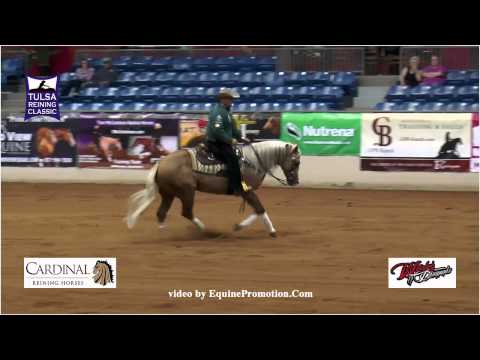 Wimpys Littlecolonel ridden by Shawn Flarida  - 2015 Tulsa Reining Classic (Open Derby)