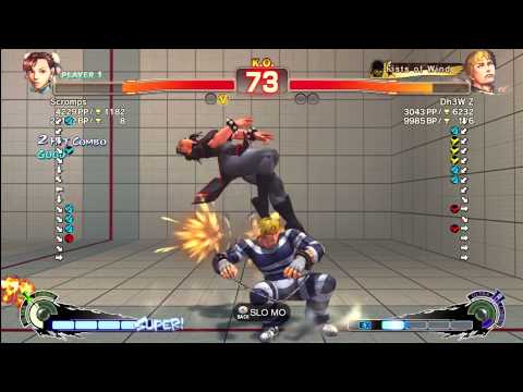 Scromps Chun Li Vs  Dh3W Z Cody