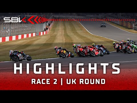 FULL HIGHLIGHTS: Race 2 at Donington Park 💪 | 2025 #UKWorldSBK 🇬🇧