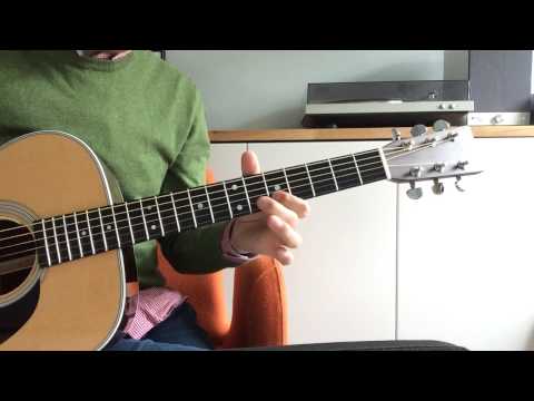 Nobody Knows You When You're Down And Out - Eric Clapton Solo Tutorial