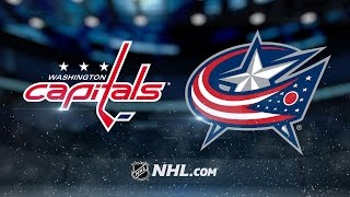 Three-goal 2nd period leads Caps past Blue Jackets
