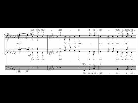 Chesnokov Op. 40-5 "Do not cast me off" (Concerto for bass profondo and choir)