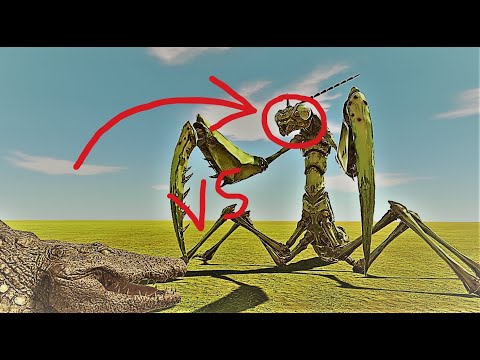 Invertebrates Update! Giant Praying Mantis | Animal Revolt Battle Simulator