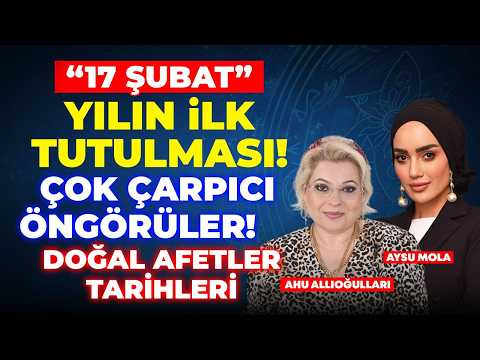 “17 ŞUBAT” YILIN İLK TUTULMASI! ÇOK ÇARPICI ÖNGÖRÜLER! DOĞAL AFETLER ve TARİHLERİ!