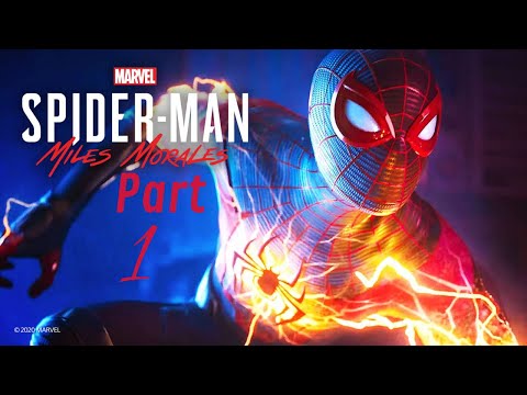 SPIDER-MAN MILES MORALES   Walkthrough Gameplay Part 1- INTRO! [1080HD 60FPS] - No Commentary