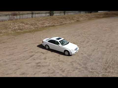 2003 Mercedes Benz E500 Drone Video