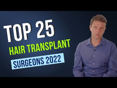 The Best Hair Transplant Doctors in The World 2022