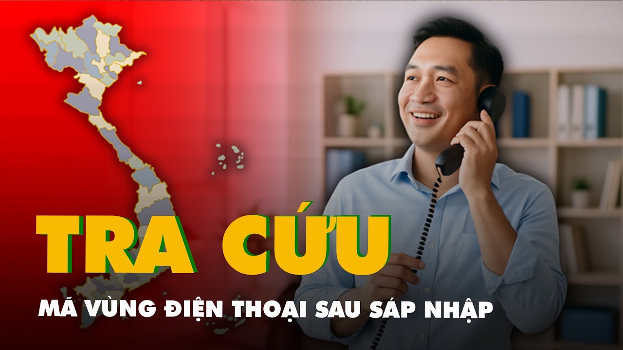 Tra cứu mã vùng điện thoại sau sáp nhập tỉnh thành