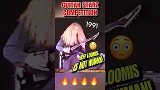 ‼️ Jeff Loomis is NOT human! 😳🤯 ONLY 19 years old! 🎸 #1991 #guitarstarz #jeffloomis #mrshred