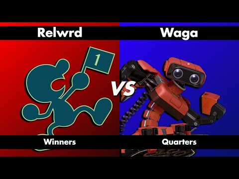 ABU 70: Calm Passion - Relwrd (Mr. Game & Watch) Vs. Waga (R.O.B.) - SSBU