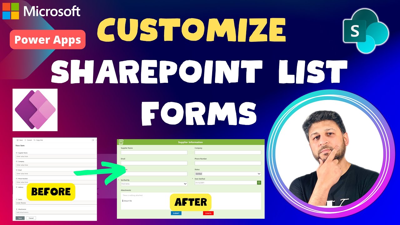 Customize SharePoint List Forms With Power Apps - Beginner's Tutorial