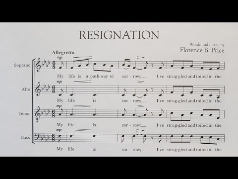 Resignation - Florence B. Price