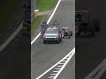 Towing An F1 Car ⚠️ #Shorts