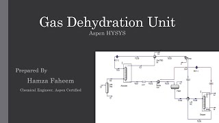 Natural Gas Dehydration Unit