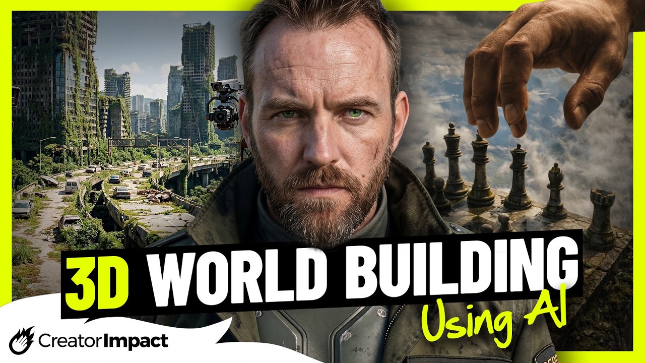 3D AI WORLD BUILDING is now here! Here's how it works.