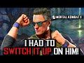 THIS JOHNNY CAGE PLAYER STARTED TO DOWNLOAD ME MKX