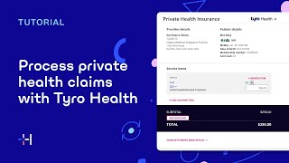 Process private health insurance claims with Tyro Health | Halaxy
