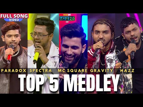 Top 5 medley | Paradox, MC SQUARE, Nazz, Spectra Music, Gravity | Hustle 2.0