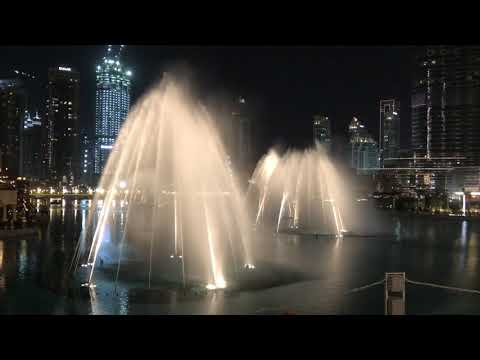 The Dubai Fountain, Ishtar Poetry, June 2018