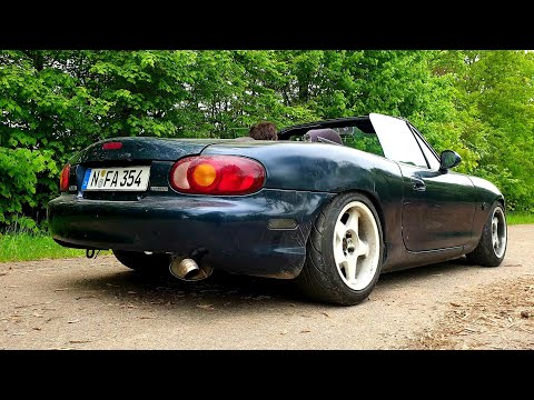 MX-5 Low-Budget Turbo #1 | wie klingt ein selbstgebauter Auspuff für  250€? | Speeduino Steuergerät