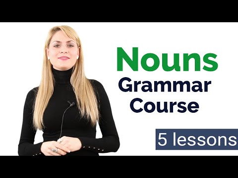 名詞を学ぶ｜英文法基礎講座｜5レッスン (Learn Nouns | Basic English Grammar Course | 5 Lessons)
