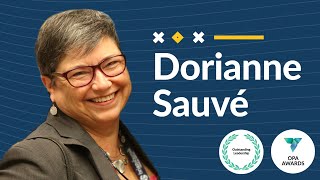 Dorianne Sauvé - Outstanding Leadership Award Winner