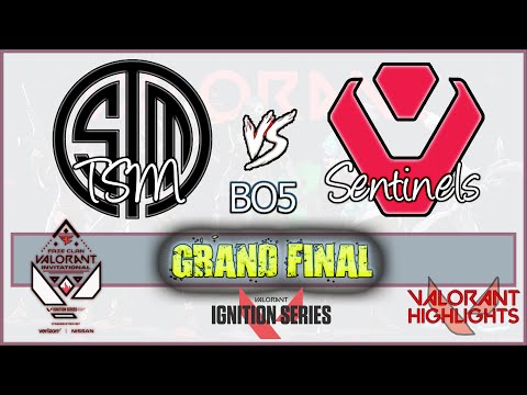 GRAND FINAL - TSM vs Sentinels (B05) - Faze Clan Invitational - Valorant Highlights