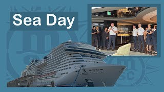 First sea day on the MSC Virtuosa