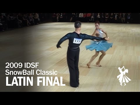 2009 Snowball Classic IDSF Open Latin final round