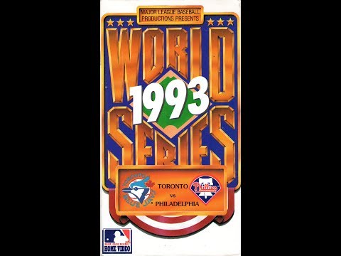 1993 World Series Blue Jays vs. Phillies