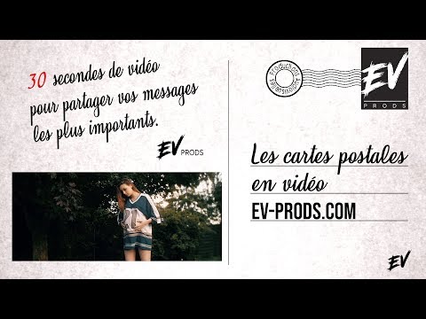 E.V.Prods. présente : C'est pour très bientôt ! // Carte postale vidéo
